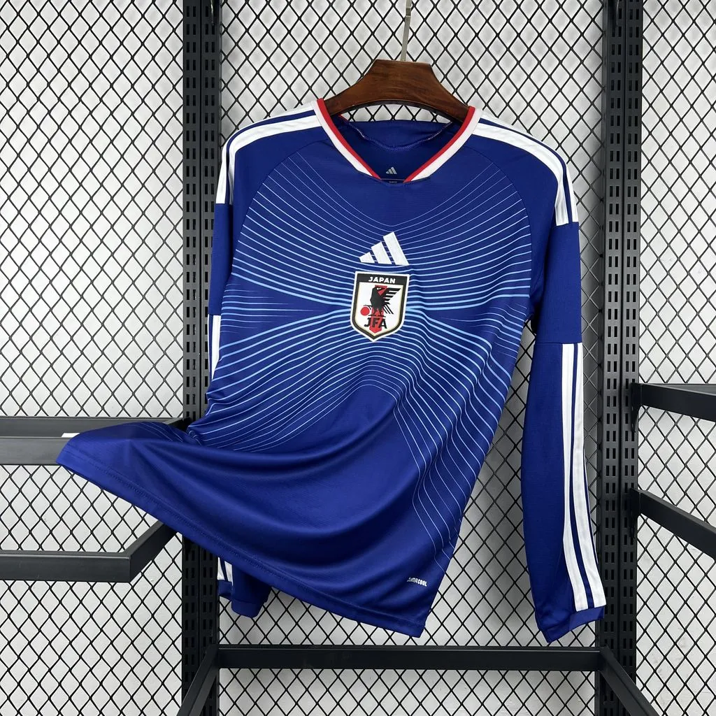 World Cup Jersey 2026 Japan Mens Home Kit Football Long Sleeve T-Shirt AAAAJersey Supply Yupoo 2 2
