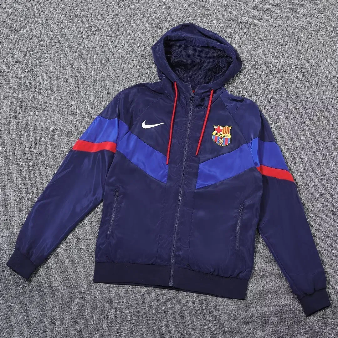 23-24 Barcelona Hoodies Windbreaker Jackets Yupoo 2