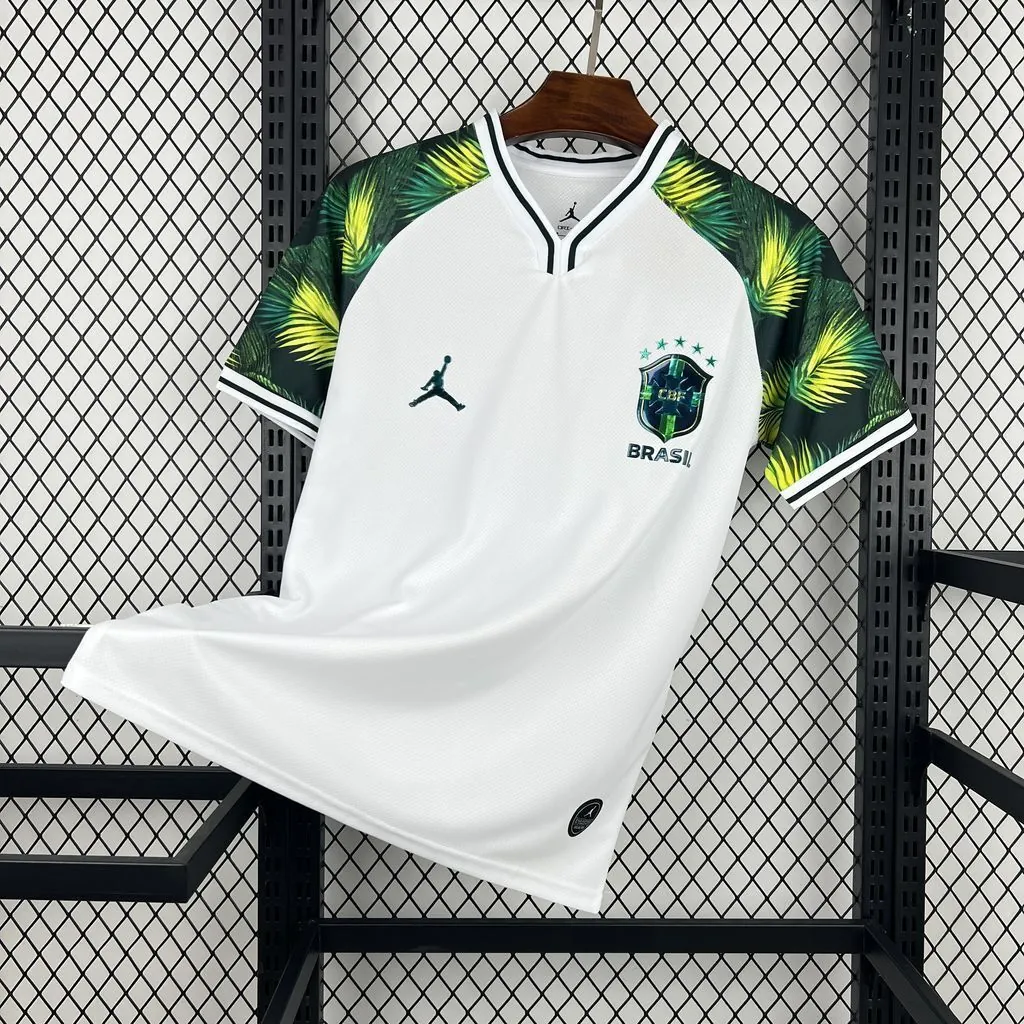 26-27 Brazil Mens Special Edition White Soccer T-Shirt AAAAJersey Supply Yupoo5 3