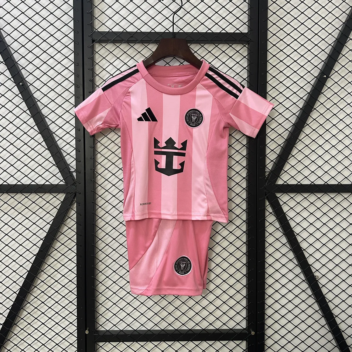 25-26 Inter Miami Home Kid Kits Youth Apparels AAAAJersey Dropship Yupoo 6