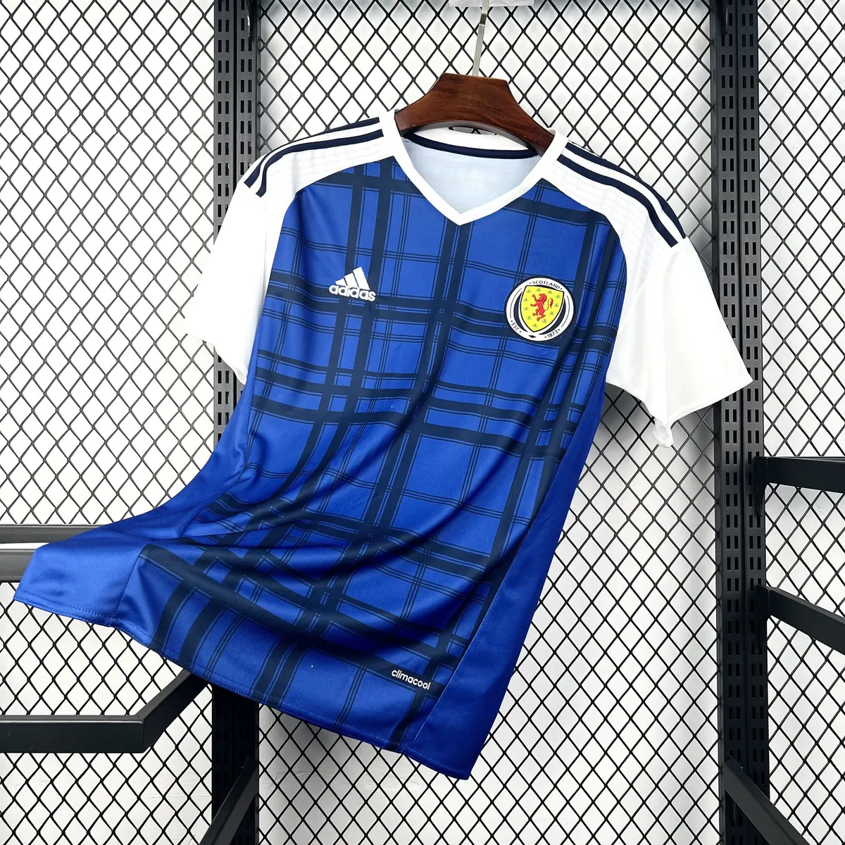 2016 Scotland Mens Home Retro Kit Vintage Soccer T-Shirt AAAAJersey Supply Yupoo 8 4
