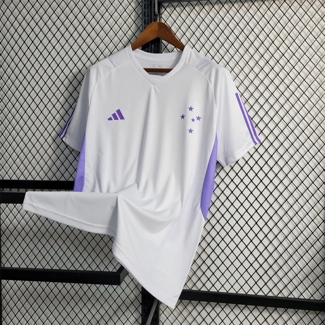 23-24 Cruzeiro White Training Suit 3