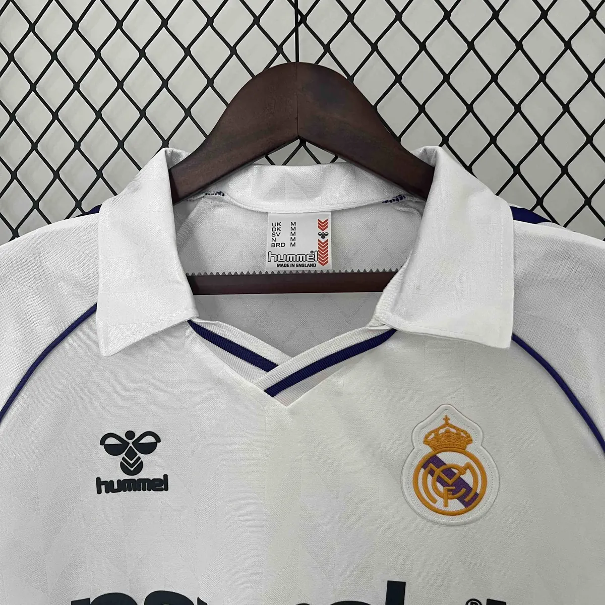 88-89 Real Madrid Home Retro Kit Vintage Shirt AAAAJersey Wholesale Yupoo 3