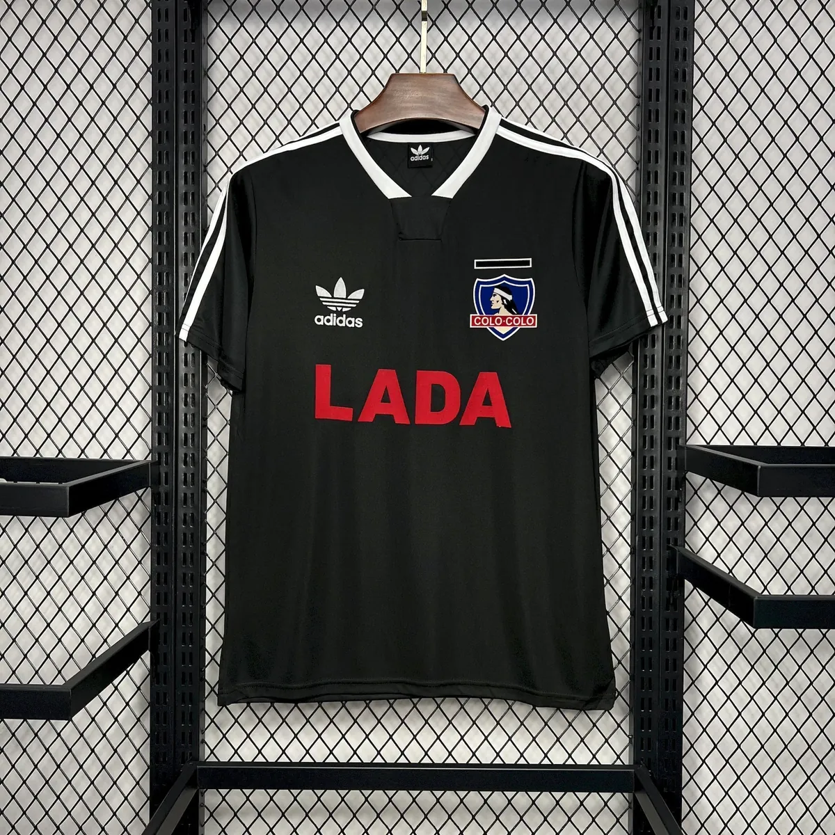 1991 Colo Colo Away Retro Kit Vintage black Shirt Football AAAAJersey Supply Yupoo 1