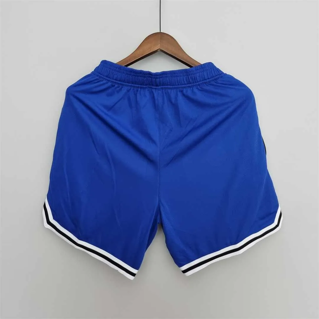 2022 Dallas Mavericks NBA US Training Shorts Blue 1