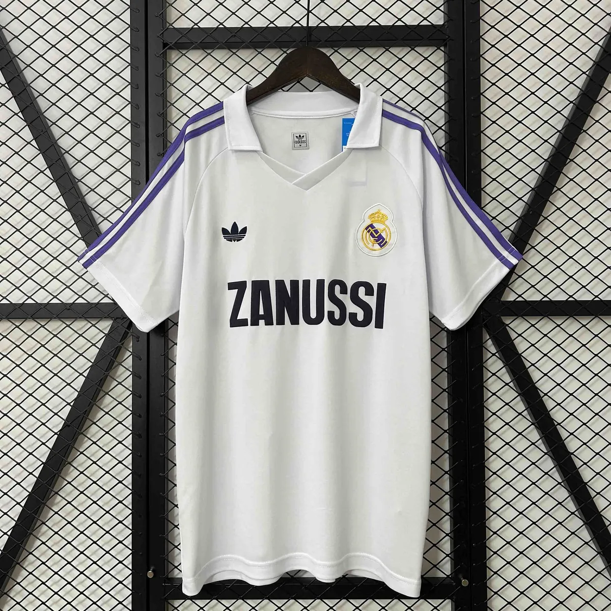 84-85 Real Madrid Home Retro Kit Vintage Shirt AAAAJersey Supplier Yupoo 6