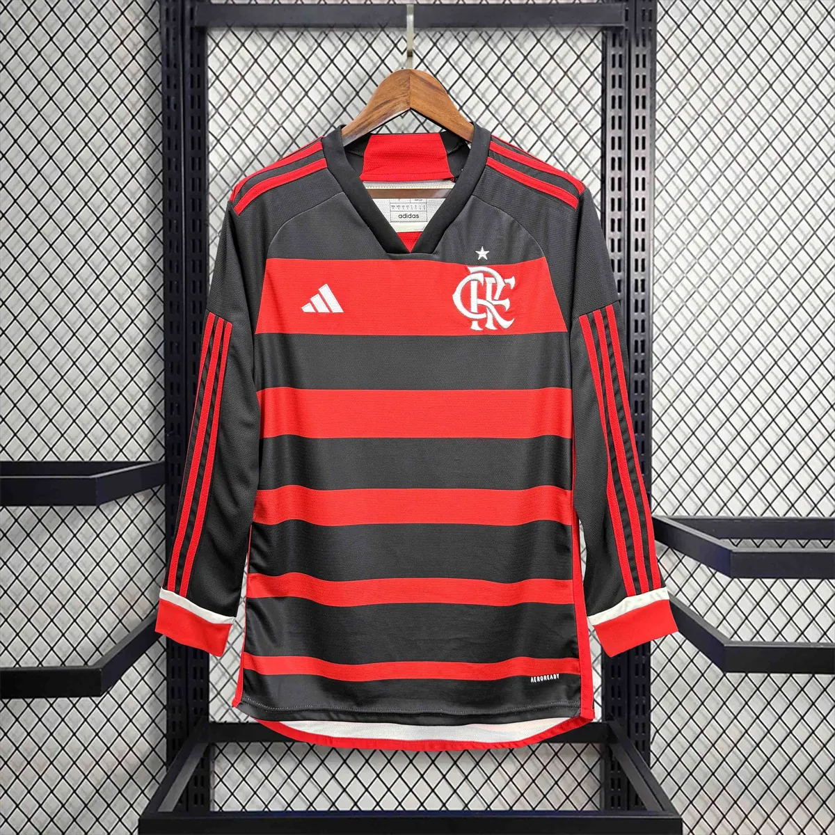 24-25 Flamengo Home Kit Long Sleeve Shirt Jersey Supplier Yupoo 6