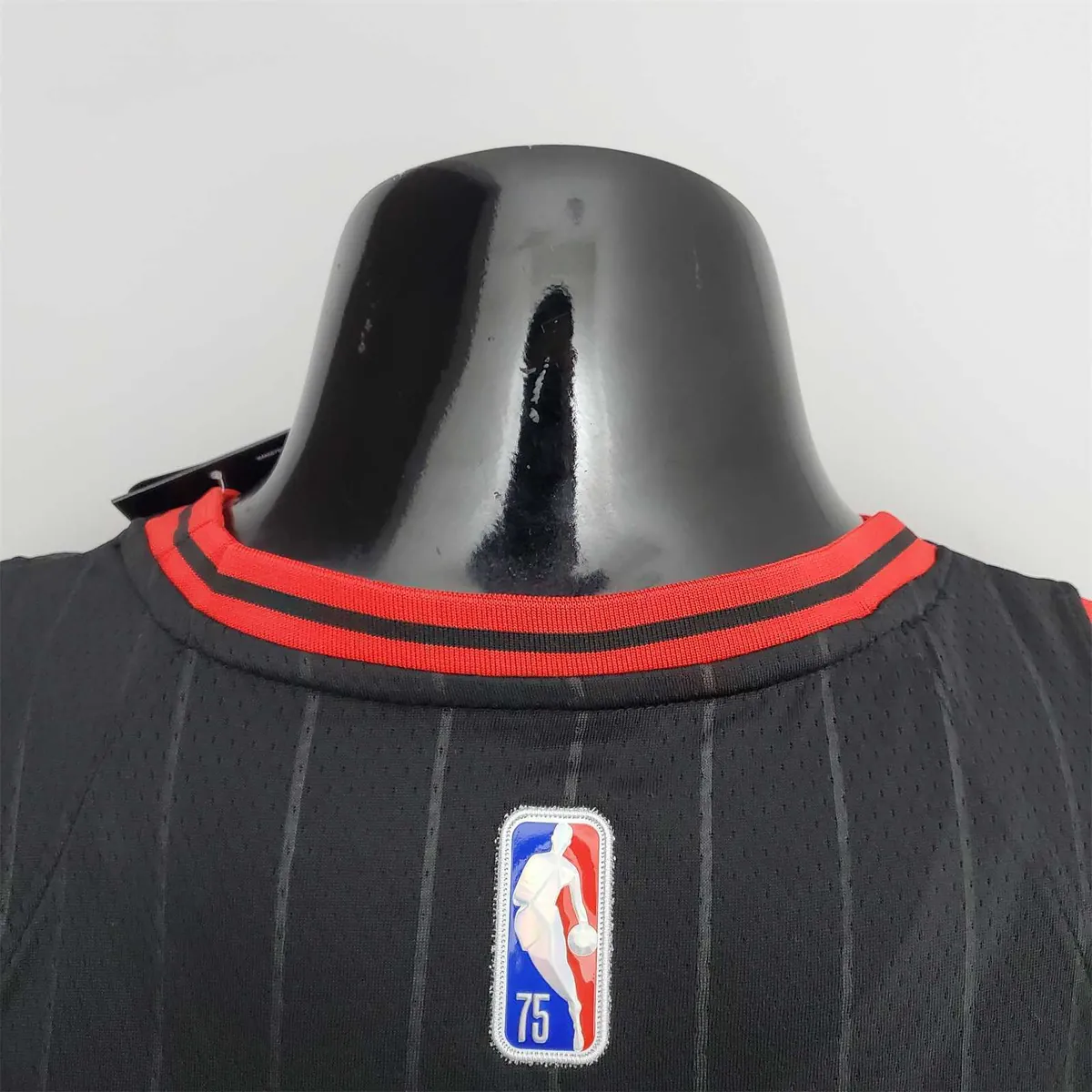 75th Anniversary Ball #2 Bulls Flyers Black NBA Jersey 6