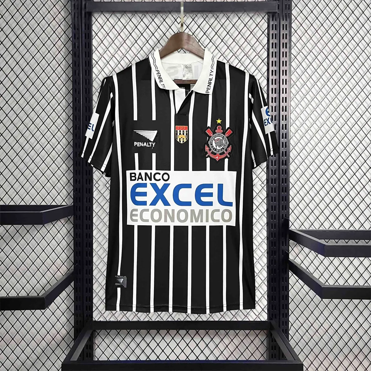 98-99 Corinthians Away Retro Kit Vintage Shirt AAAAJersey Supplier Yupoo 6