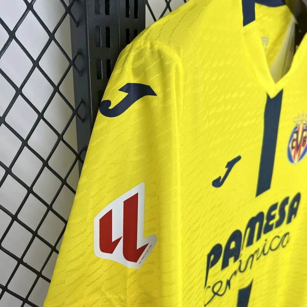 25-26 Villarreal Home Shirt Football Apparels AAAAJersey Supply Yupoo 2