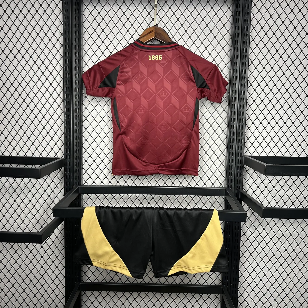 2024 Belgium Home Kid Kits Children Sets Football Jerseys Yupoo 2