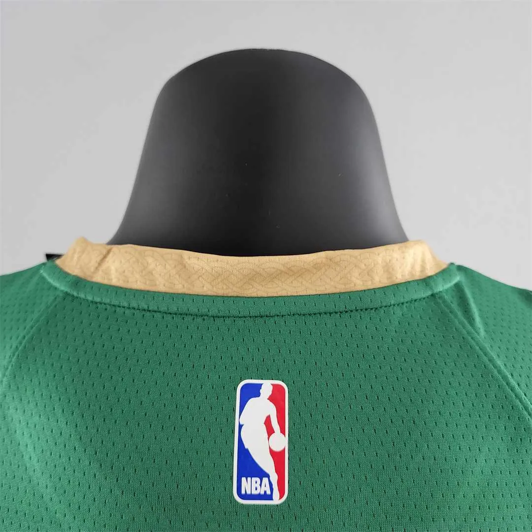 2020 BROWN#7 Boston Celtics City Edition Green NBA Jersey 7