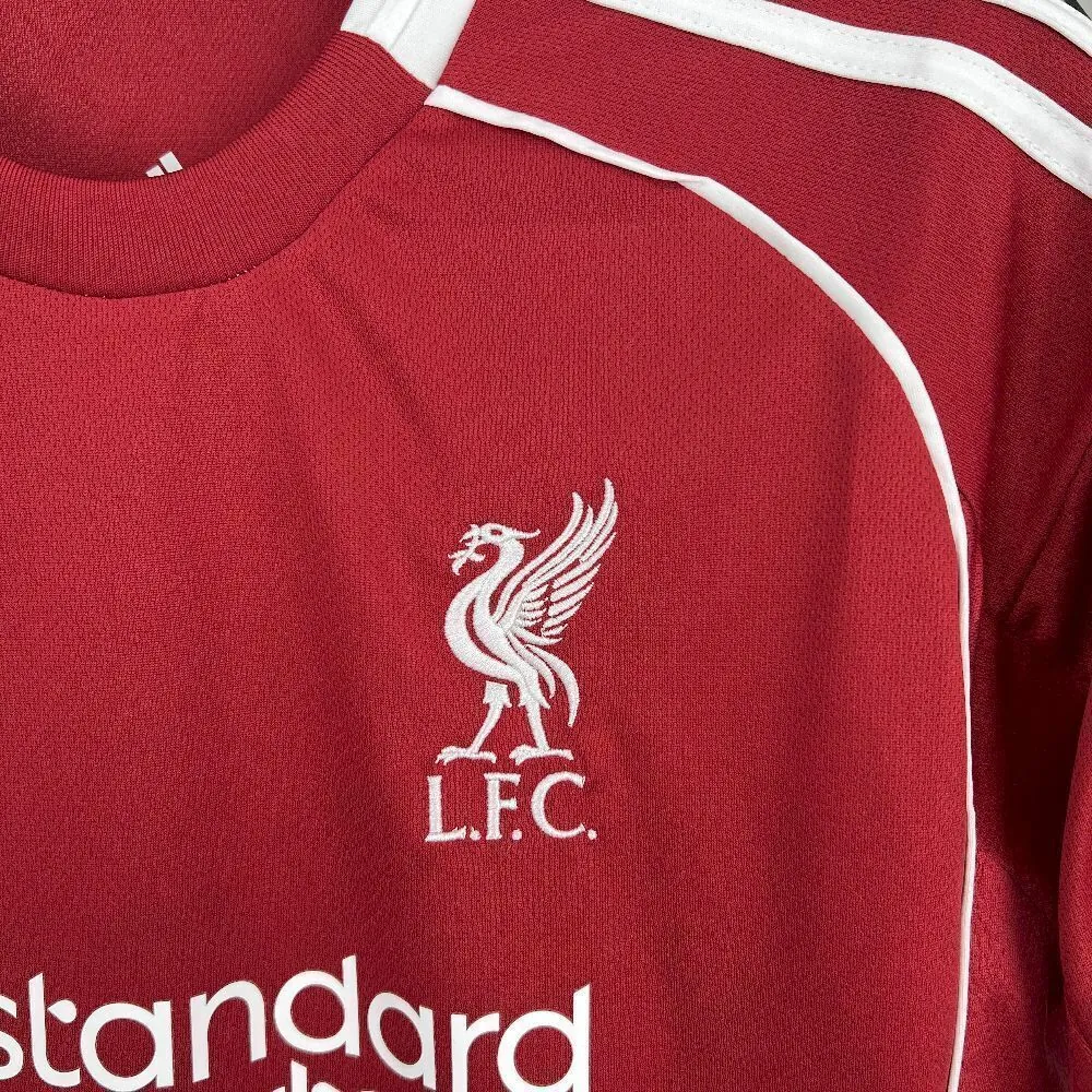 25-26 Liverpool Home Kit Football T-Shirt Sino AAAAJersey Supply Yupoo 5