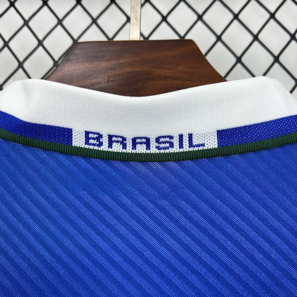 1994 Brazil Away Retro Kit Vintage Shirt AAAAJersey Dropship Yupoo 3