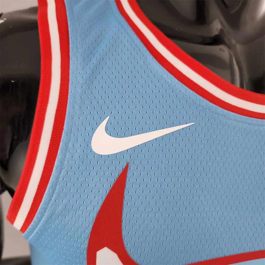 Chicago Bulls DeROZAN #11 Blue NBA Jersey 6