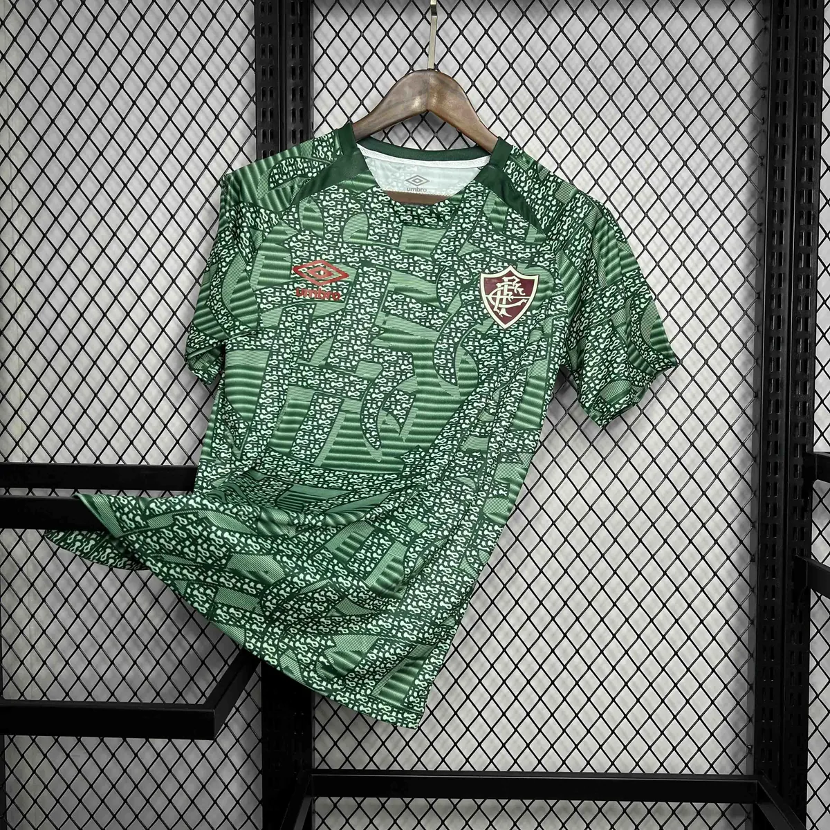 24-25 Fluminense Training Green Kit Soccer Uniform AAAAJersey Dropshiping Yupoo 4