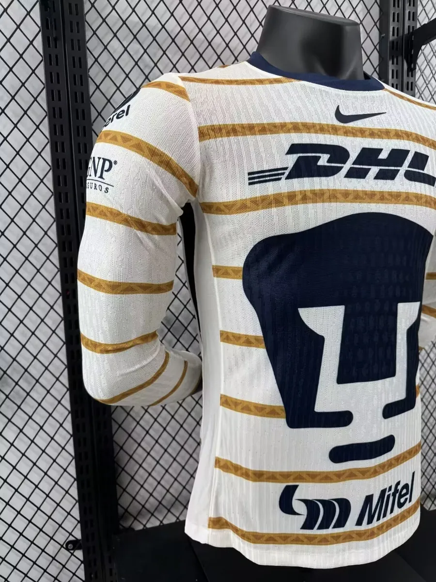 24-25 Pumas Home Long Sleeve Player Version Shirt Sport AAAAJersey Yupoo 1