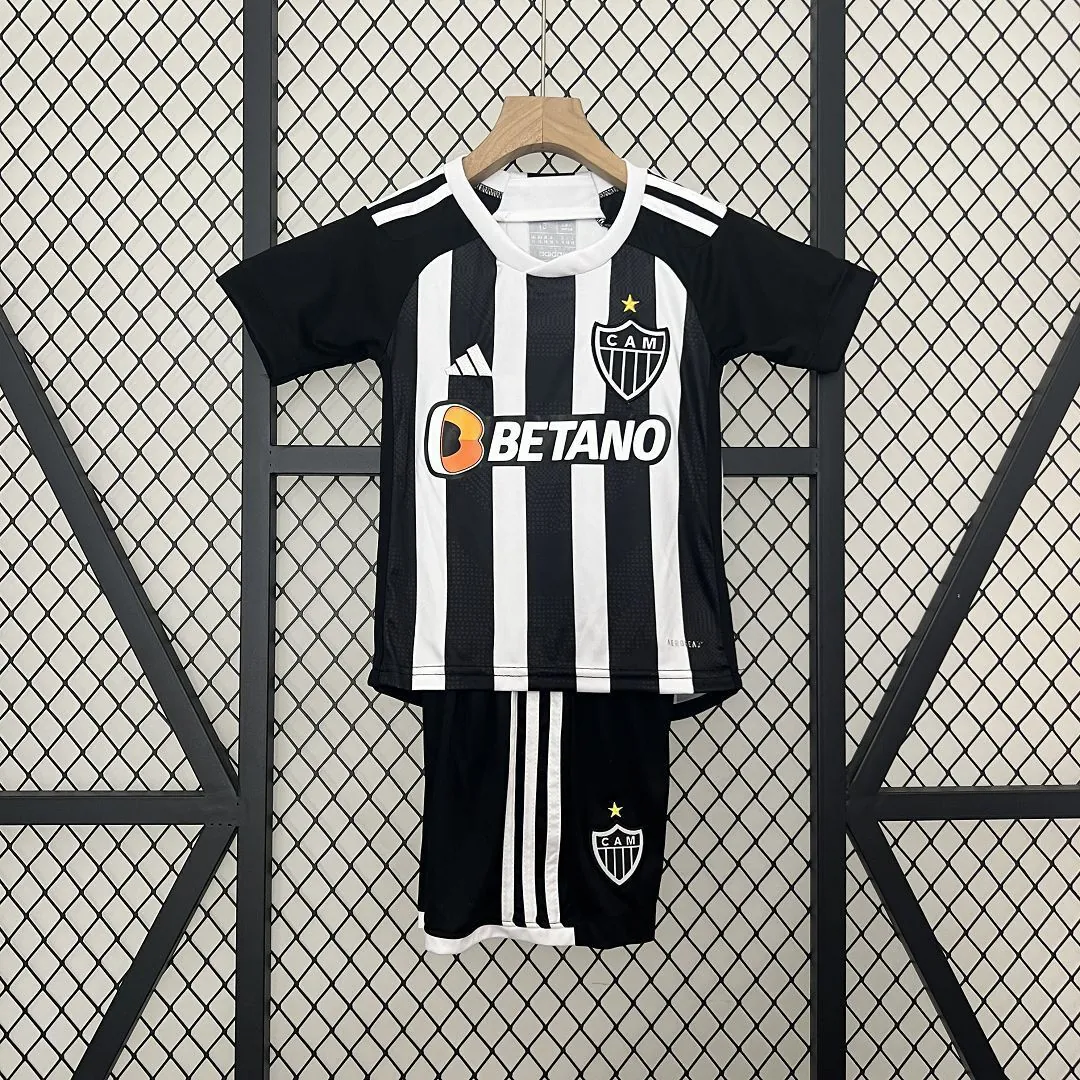 24-25 Atlético Mineiro Home Kid Kits Youth Apparels Football AAAAJersey Yupoo 8