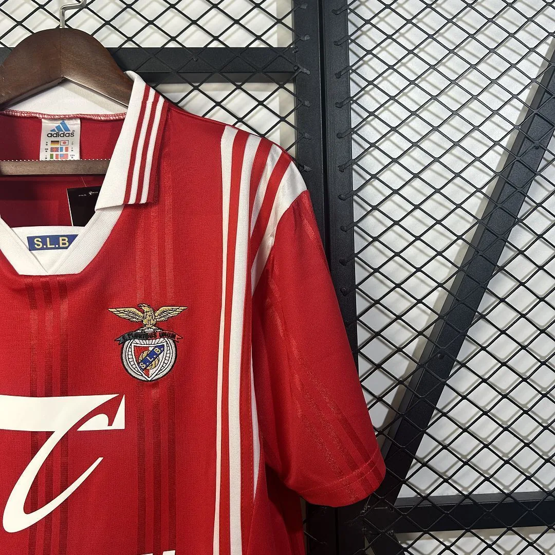 97-98 Benfica Home Retro Kit Vintage Shirt Soccer AAAAJersey Yupoo 3