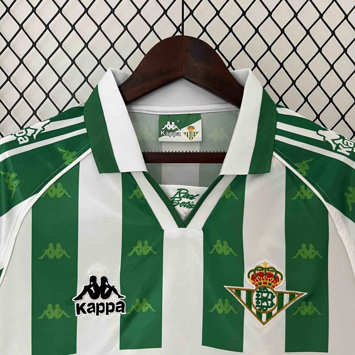 95-96 Real Betis Home Retro Kit Vintage Shirt Sport AAAAJersey Yupoo 5