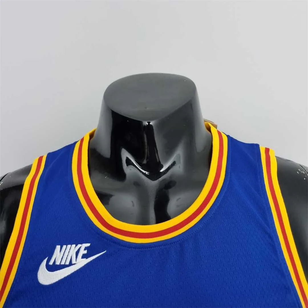 Toscano#95 Golden State Warriors Mexico Exclusive Blue NBA Jersey 5