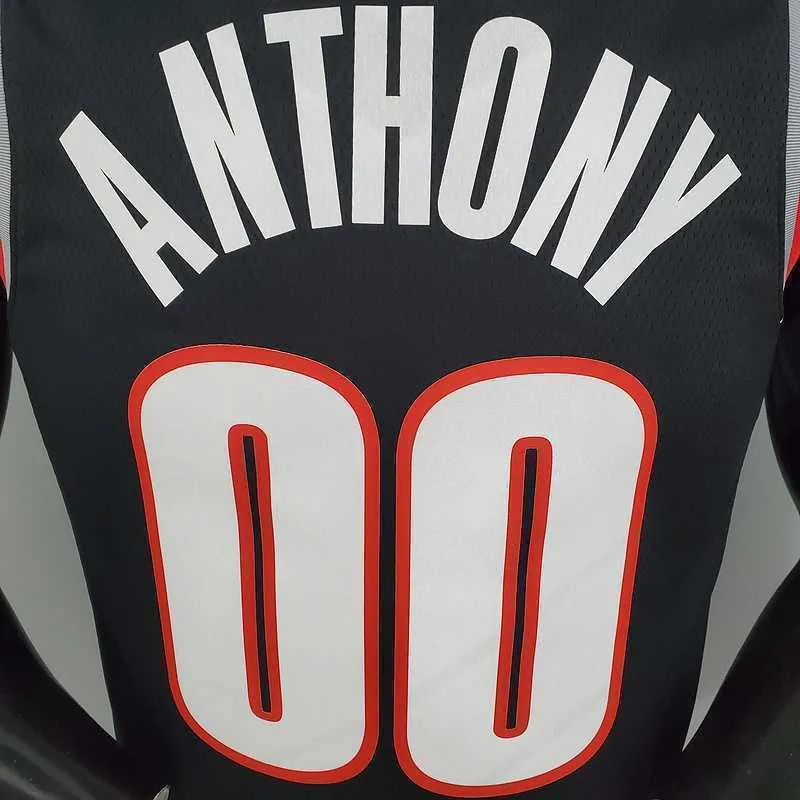 2021 ANTHONY#00 Trail Blazers Home black 1