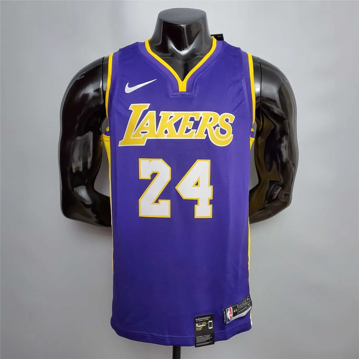 Bryant #24 Lakers purple yellow 8