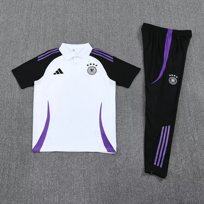 25-26 Germany Training White Polo Kit Soccer AAAAJersey Yupoo 1