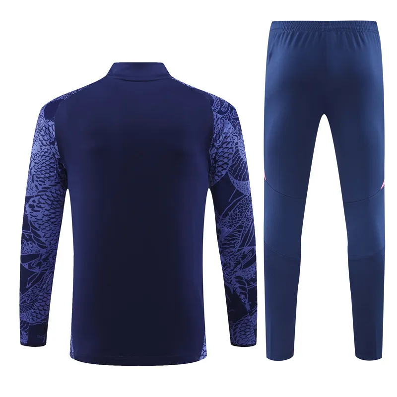 24-25 Real Madrid Long Sleeve Training Suit Football Shirts 1