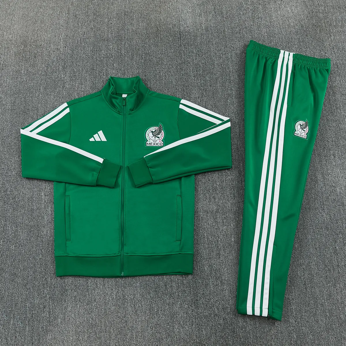 2026 Mexico Mens Kit Full Zipper Jacket Football Tracksuit Yupoo 4 3