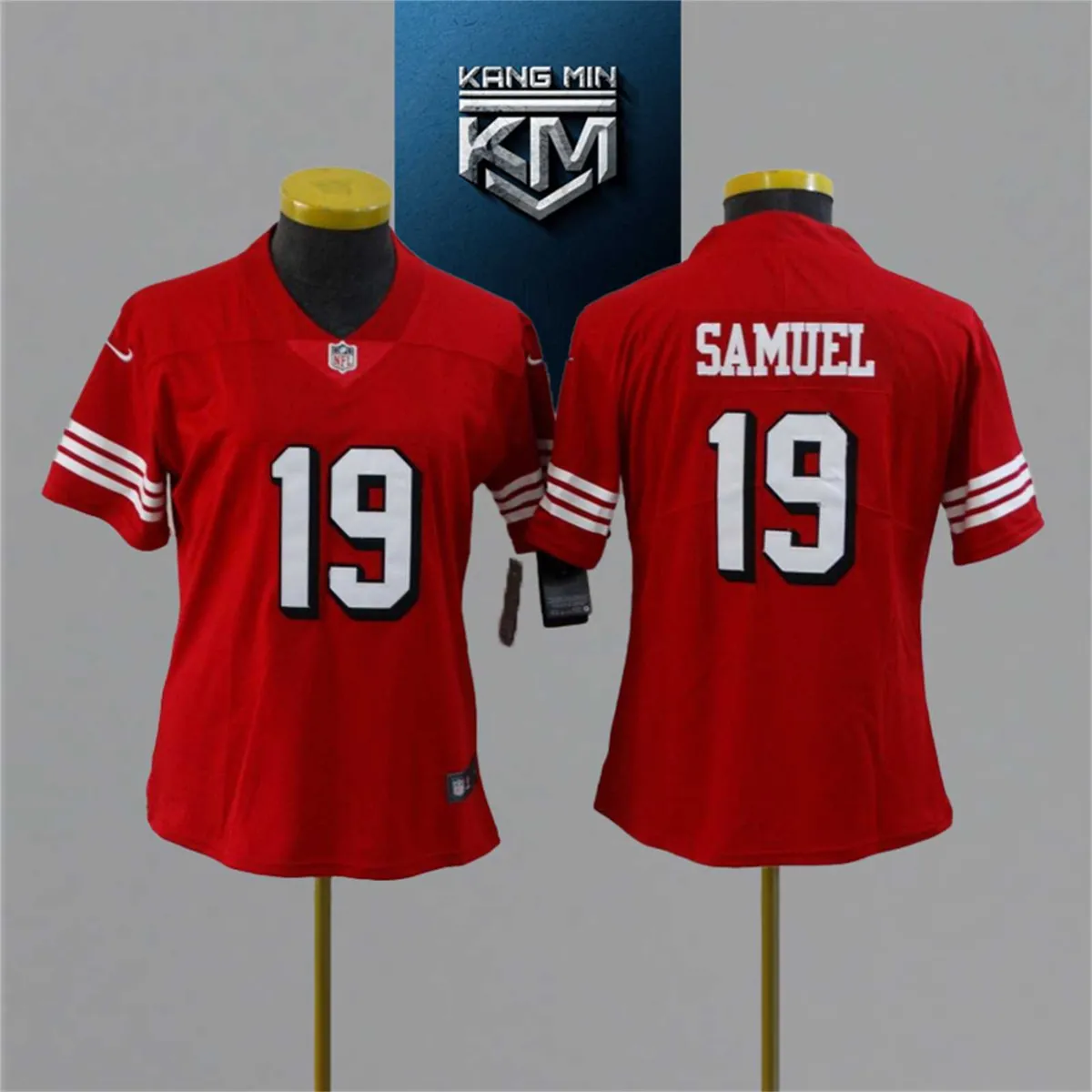 2021 49ers NFL woman Jersey 4