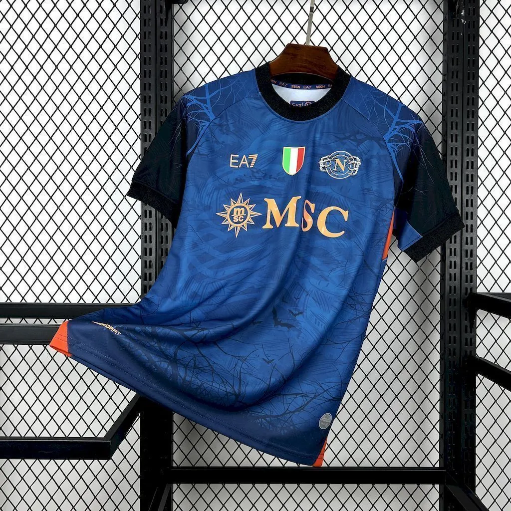 25-26 Napoli Special Edition Halloween Kit Soccer T-Shirt AAAAJersey Supply Yupoo 6
