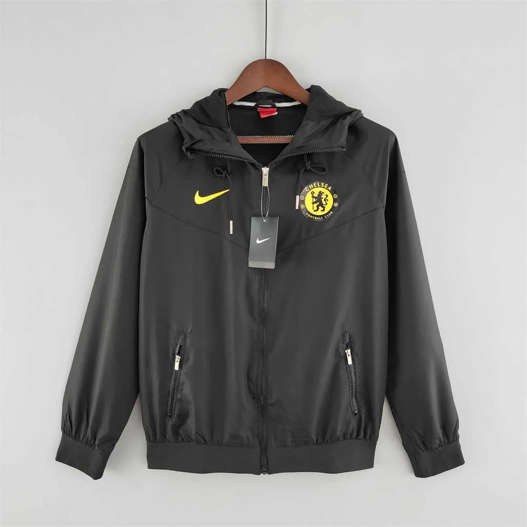 22-23 Chelsea black Windbreaker 7