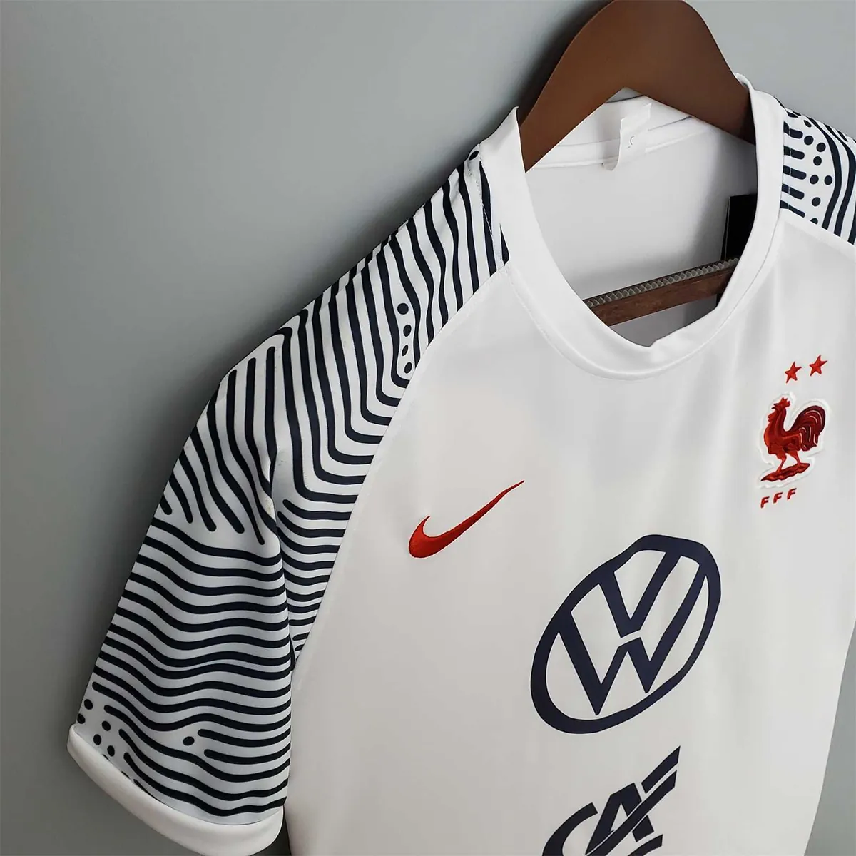 2021 France training suit white 5