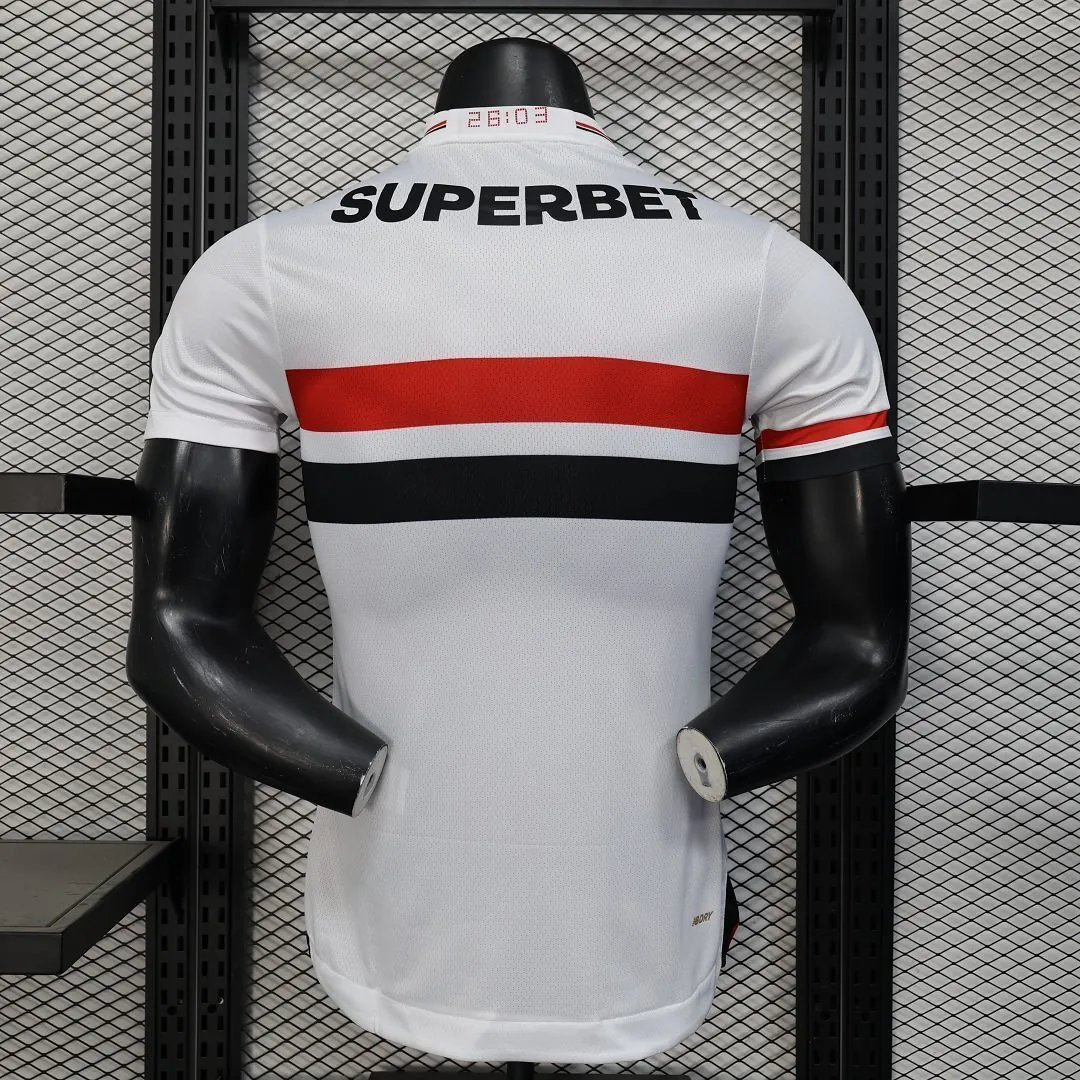 25-26 Sao Paulo Home All Sponsors Kit Player Version Shirt AAAAJersey Wholesale Yupoo 4