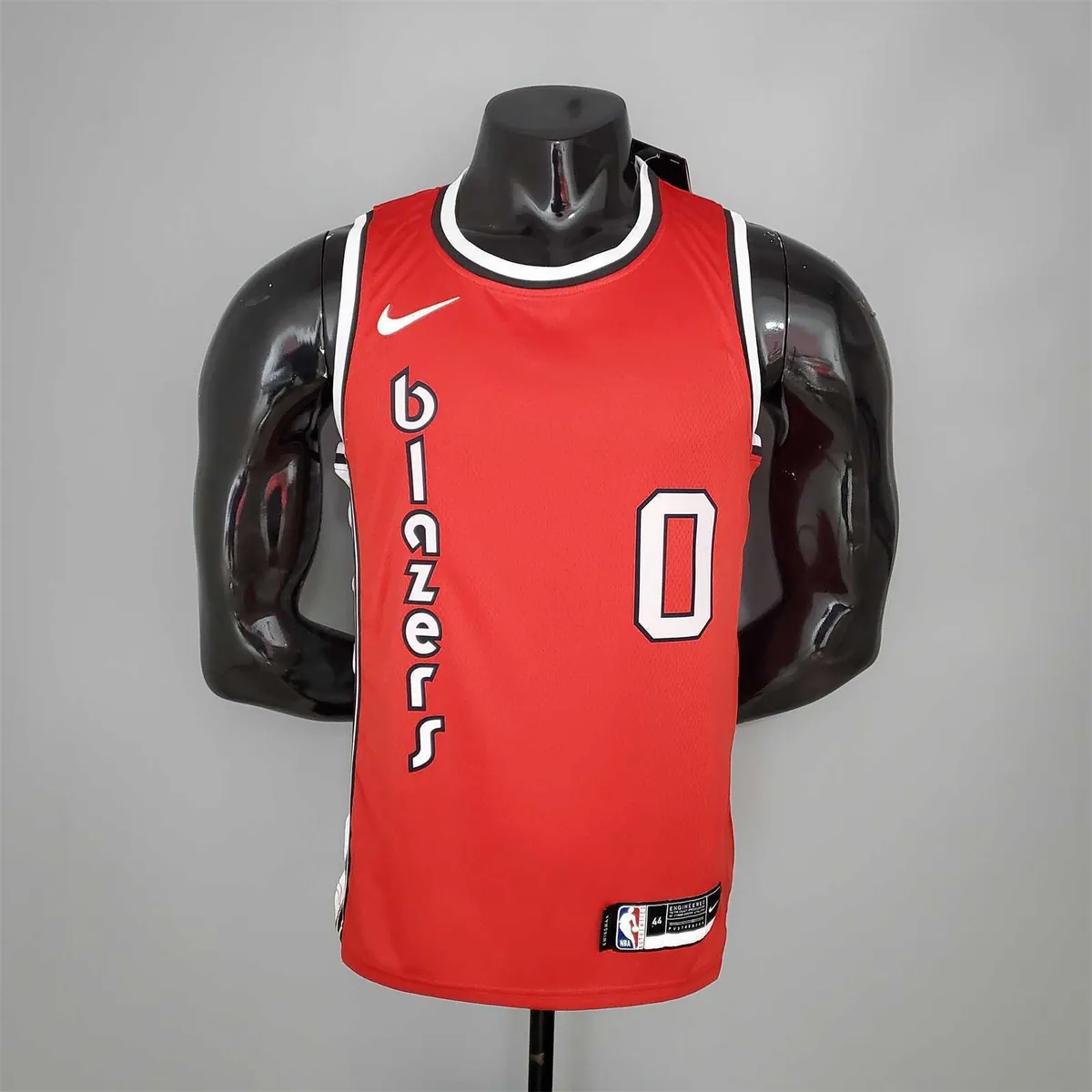 LILLARO#0 Trail Blazers Retro Red 9