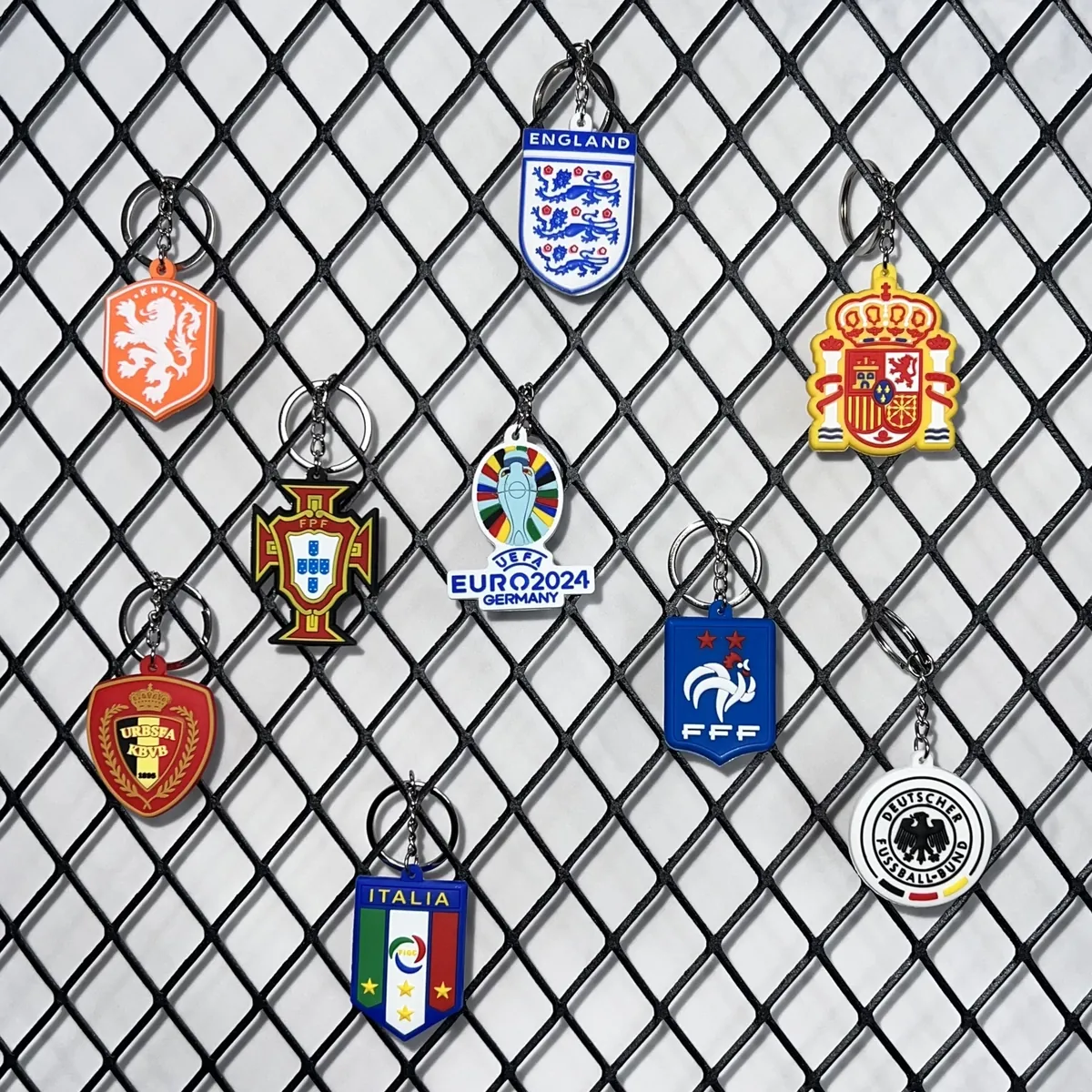 2024 UEFA Euro Keychains AAAAJersey Supplier Yupoo 10