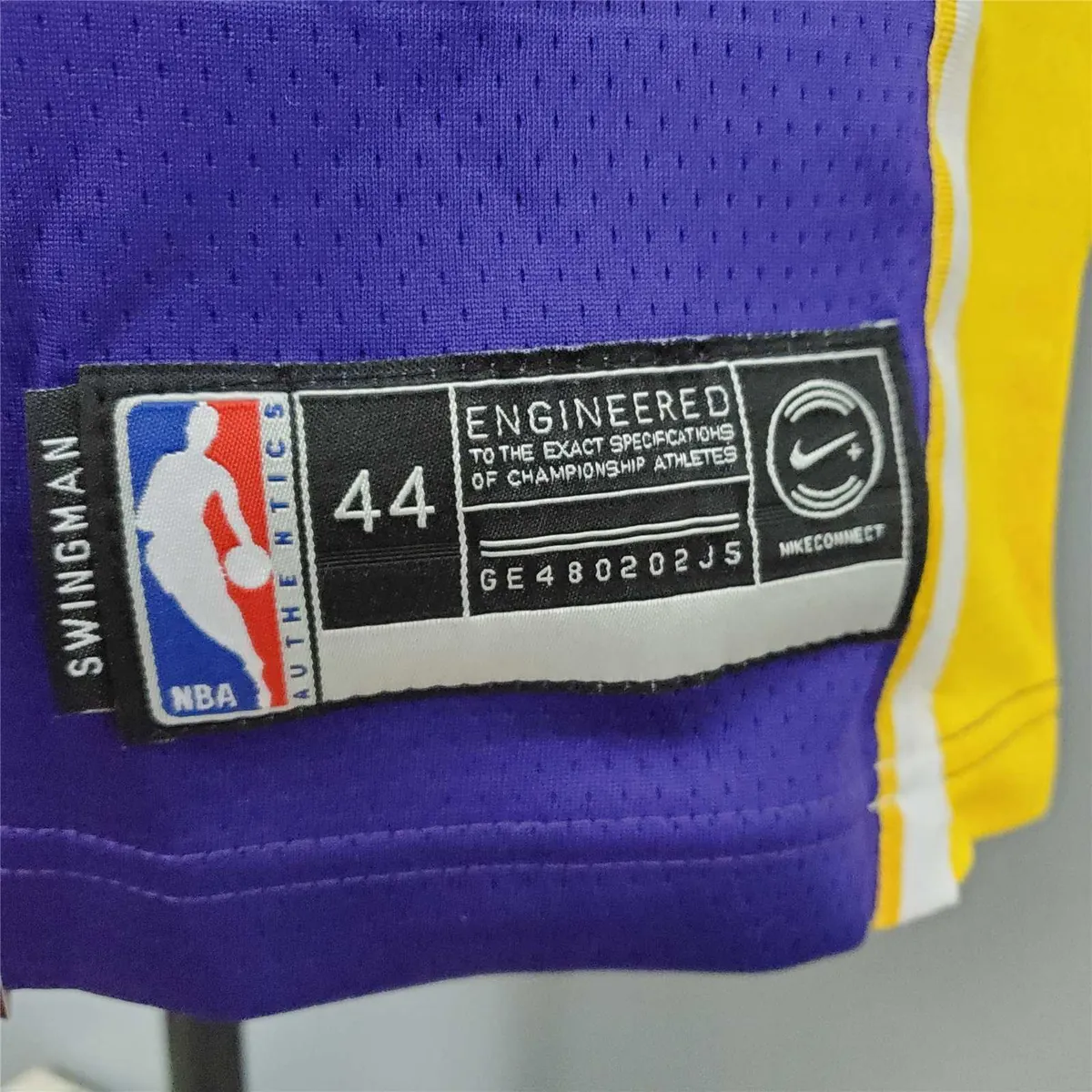 Bryant #24 Lakers purple yellow 7