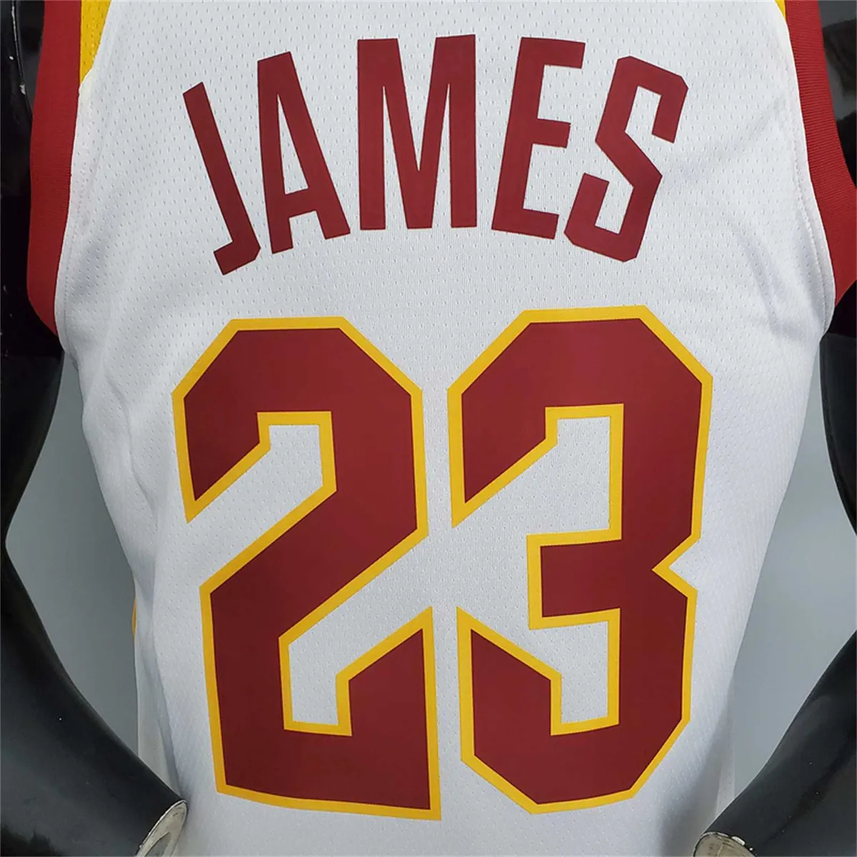Cavaliers James #23 White 8