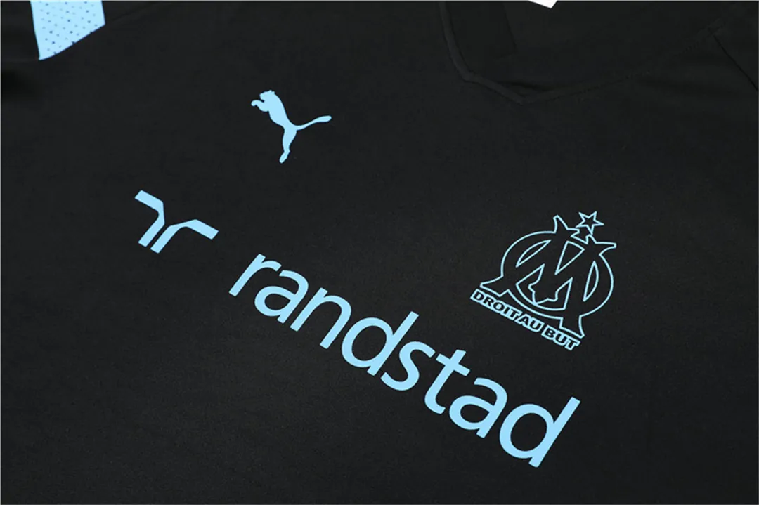 22-23 Marseille training suit black 10