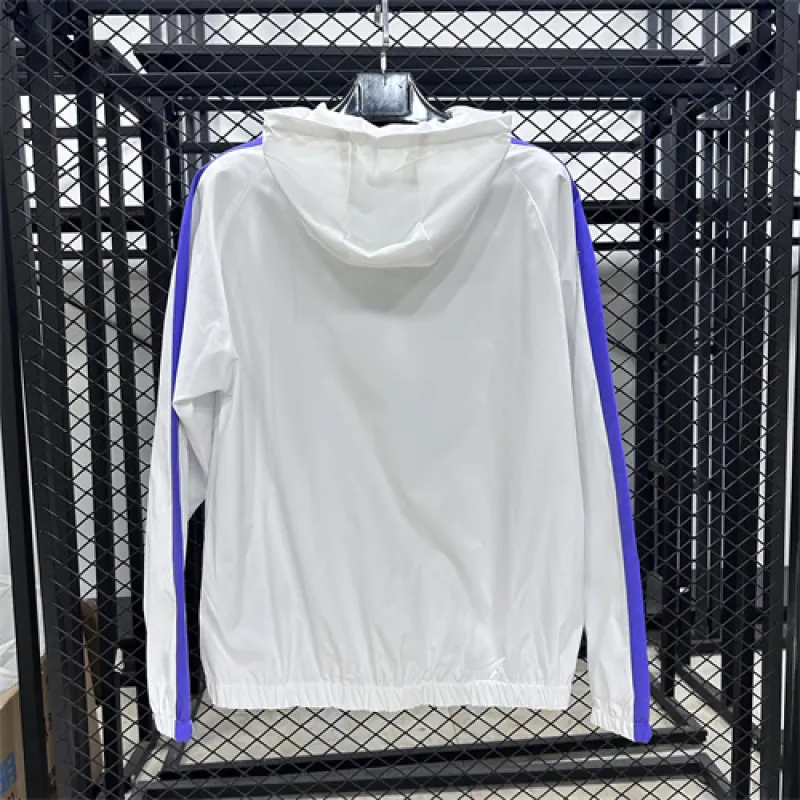 25-26 Tottenham Hotspur White Windbreaker Jackets AAAAJersey Supply Yupoo 1