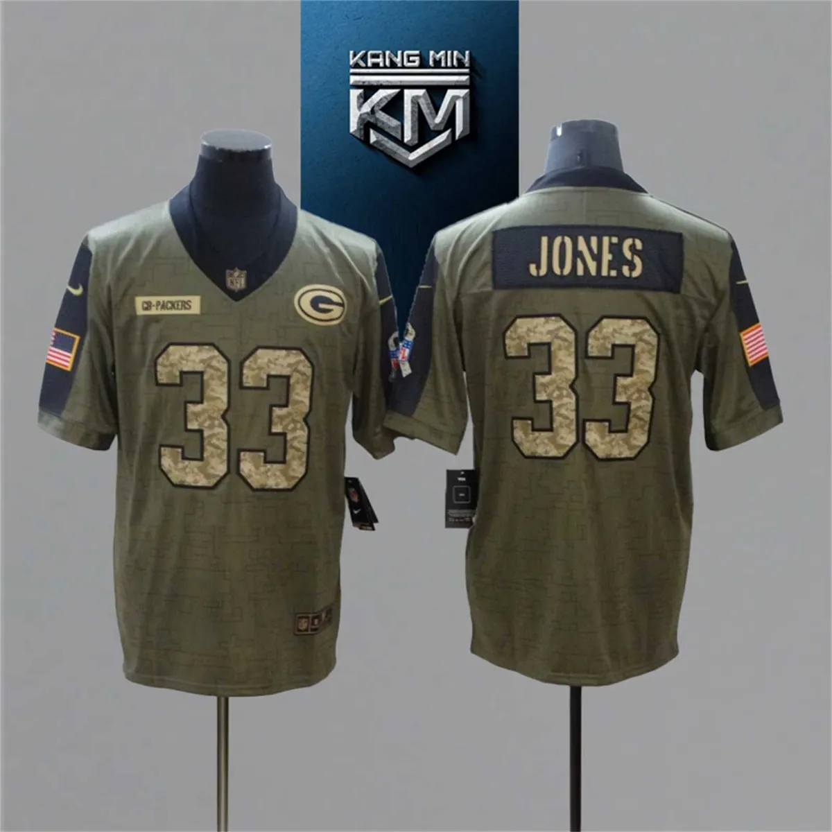 2021 New Tribute Camo Edition NFL Jersey 6