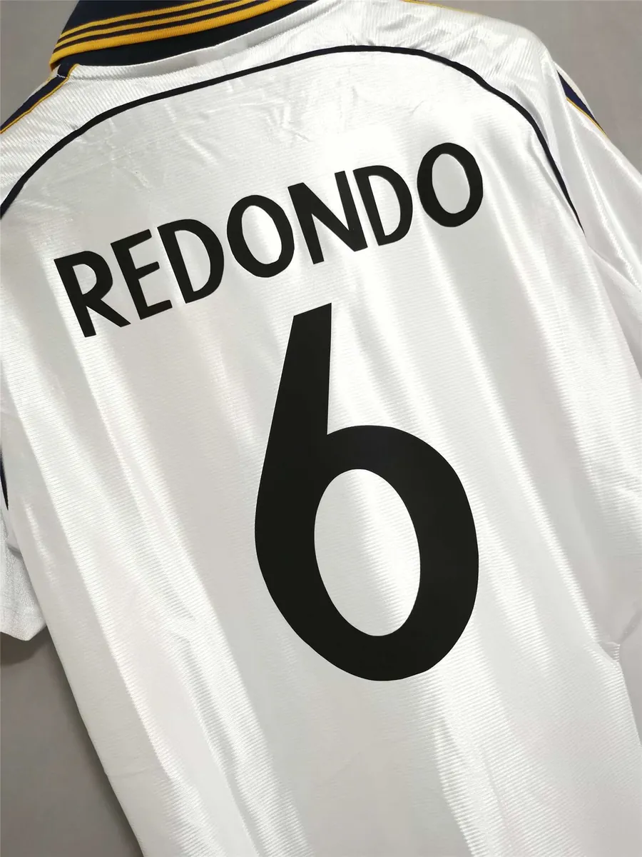 98-00 Real Madrid home white 3