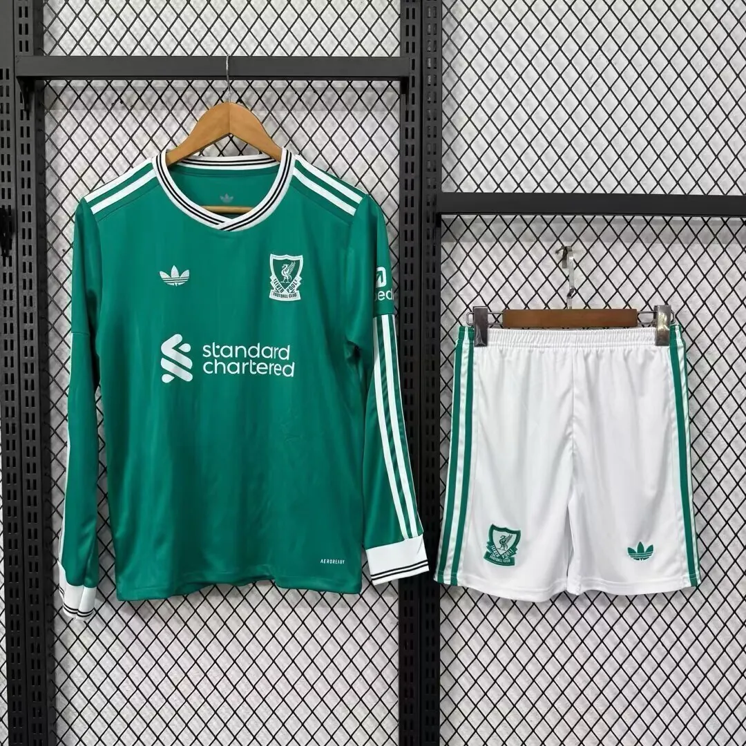 25-26 Liverpool Third Long Sleeves Kit Soccer AAAAJersey Supply Yupoo 2