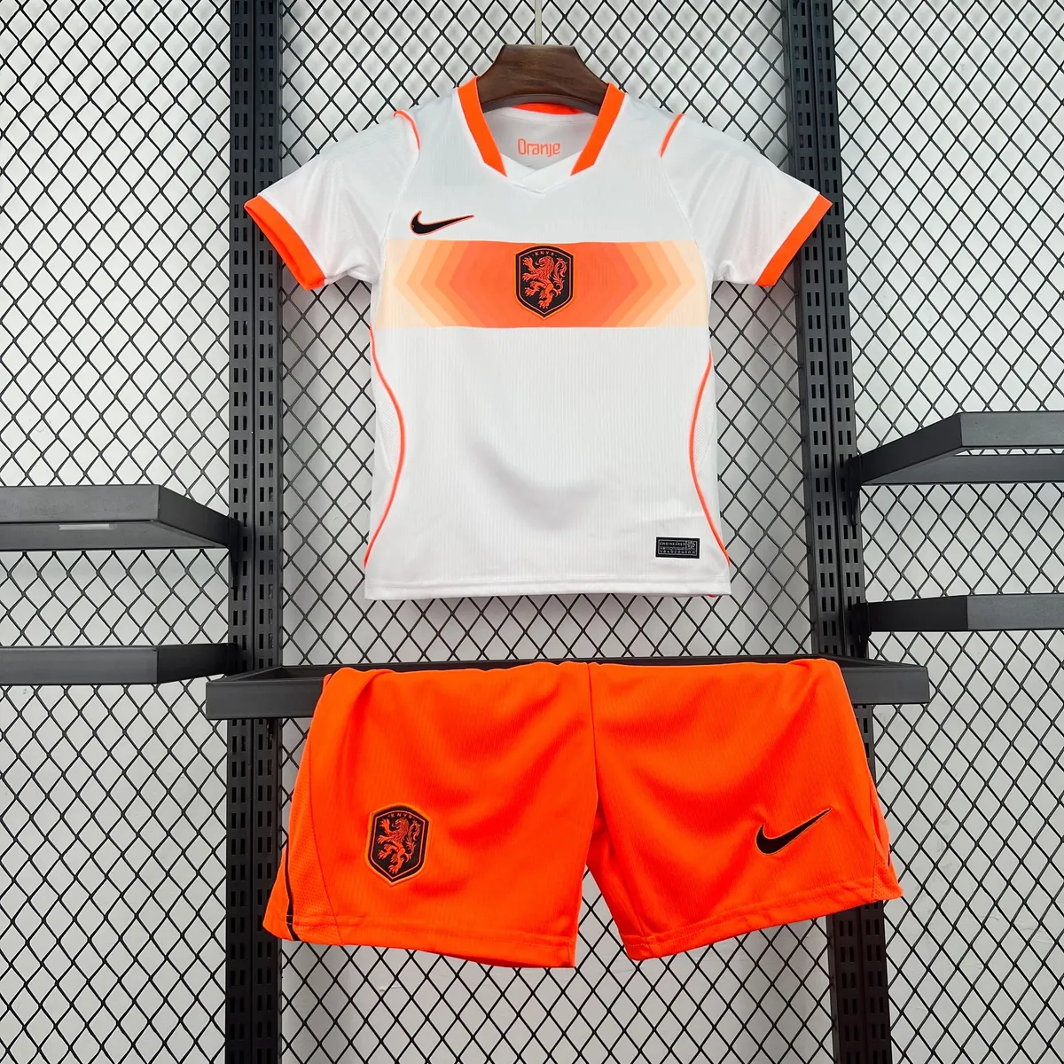 2026 World Cup Netherlands Away Kids Kit Football Youth Apparels AAAAJersey Supply Yupoo 6 4