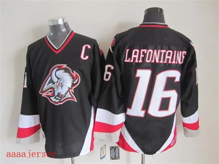Buffalo Sabres retro ice hockey jersey M-3XL 水牛城军刀队复古冰球服 7