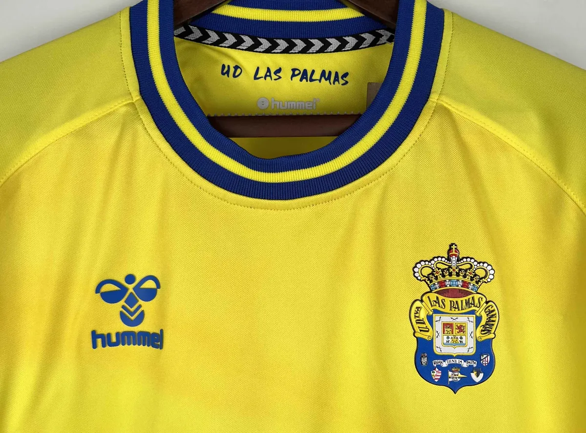 23-24 Las Palmas Home S-XXL Cheap Soccer Jerseys 3