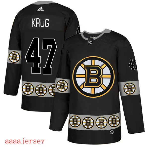 2019 Boston Bruins ice hockey jersey M-3XL 波士顿棕熊队冰球服 10