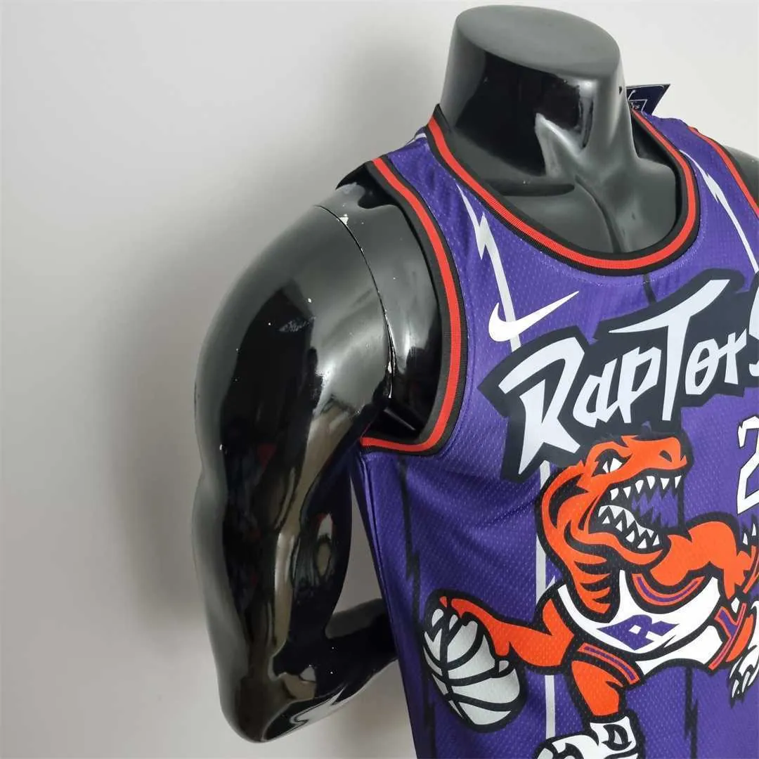 Toronto Raptors VANVLEET#23 Purple NBA Jersey 2
