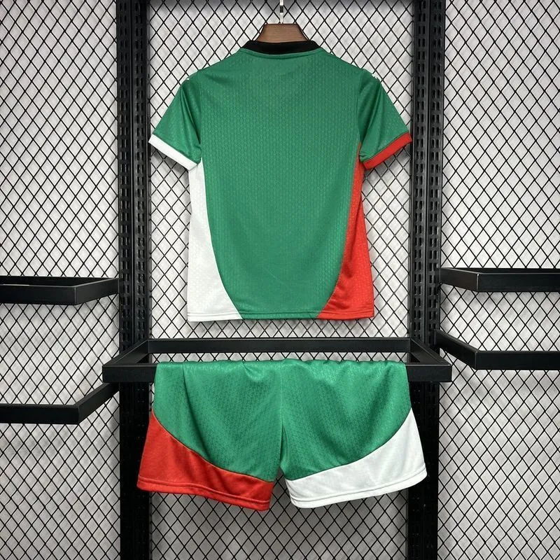 24-25 MC Algiers Home Kid Kits Youth Apparels Football AAAAJersey Yupoo 3